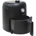 Michelino Heißluftfritteuse MICHELINO Effiziente Heißluftfritteuse 2,6 Liter 1000W, Antihaftbeschichtung, Drehknopfsteuerung