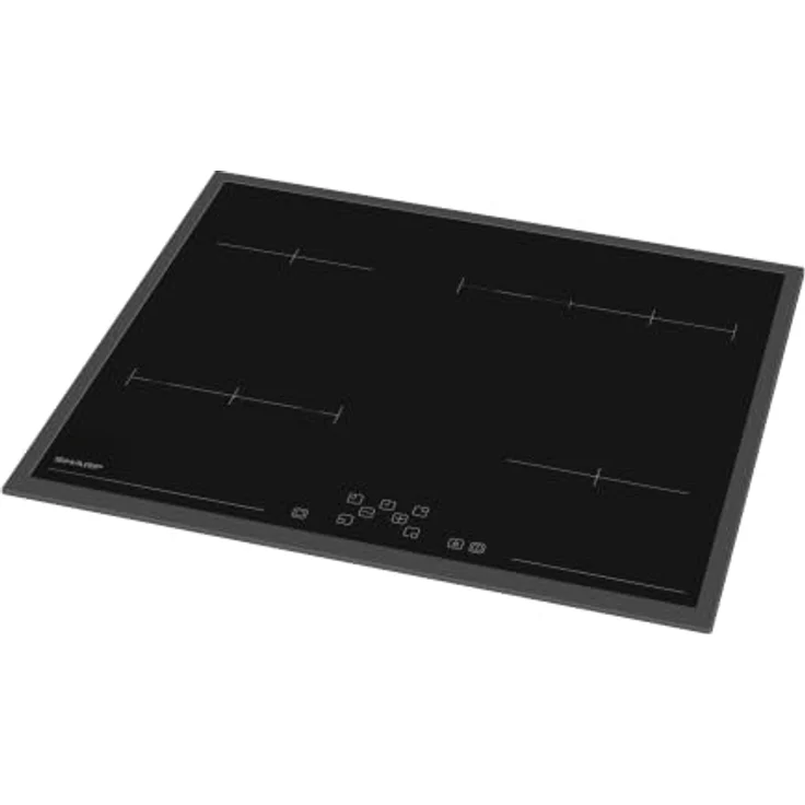 Sharp Induktions-Kochfeld KH-6V09FTMI-DE, 4 Kochzonen, Power-Boost-Funktion, Schwarz – Bild 3