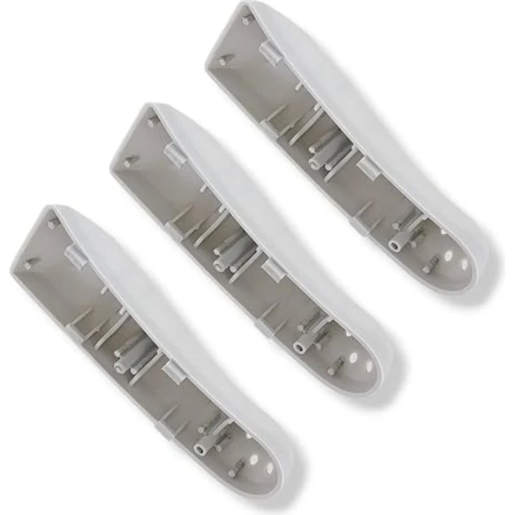 DL-pro 3 x Waschmaschinen Trommelrippe, 15,4x5,2x4cm, robustes Mitnehmerrippe Set mit 17 Löchern für Candy Hoover Otsein 41021914 – Bild 2