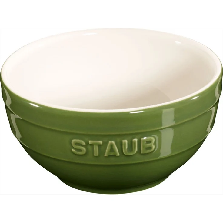 Staub Ceramic Rührschüssel Basilikumgrün 12,2 cm, ideal für Cremes und Dips
