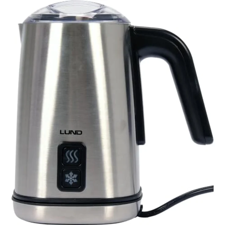 YATO LUND Milchschäumer 500W, Edelstahl Milchaufschäumer mit 3 Automatikfunktionen für kaltes und warmes Aufschäumen, 350ml Fassungsvermögen, leise, langlebiges Design – Bild 4