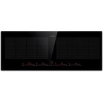 Klarstein Induktions-Kochfeld CP14-Mstrzone-90SF-B CP14-Mstrzone-90SF-B, Kochfelder 4 Zonen 2 Flex Timer Touch Einbau Küche