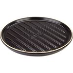 Römertopf BBQ Plancha mit Grill-Stegen Black Edition Ø 32cm