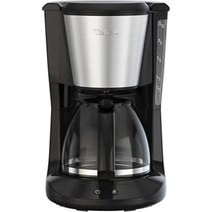 Tefal Subito RVS CM5S1D, Filterkaffeemaschine mit 1.25L Wassertank für bis zu 15 Tassen, Schwarz – Bild 2