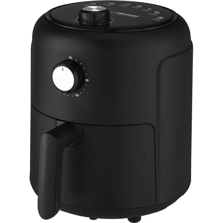 Esperanza EKA001, Heißluftfritteuse 2,6L für fettfreies Grillen von Steak, kompakt und benutzerfreundlich