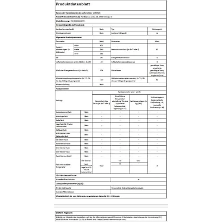 Gorenje G600 Gefrierschrank, 91 l, 8,5 kg/24h, No-Frost-System, D-Klasse, Weiß – Bild 14