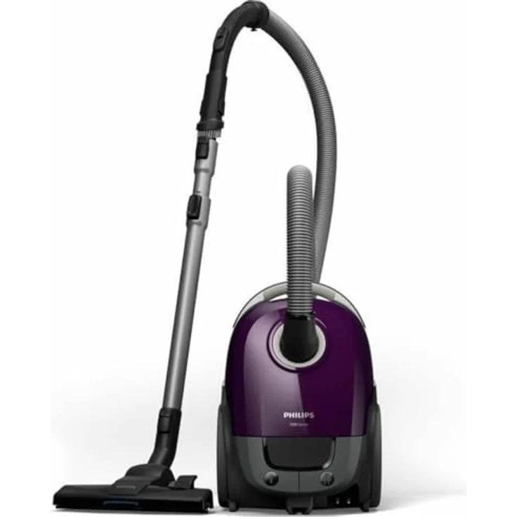 Philips XD3100/06 Bodenstaubsauger, 900 W, mit Beutel, violett – Bild 2