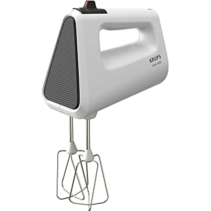 Krups GN4001 -3 Mix 4000 Handmixer, 450W, variable Geschwindigkeit mit Turbo und Auswurffunktion, weiß – Bild 2