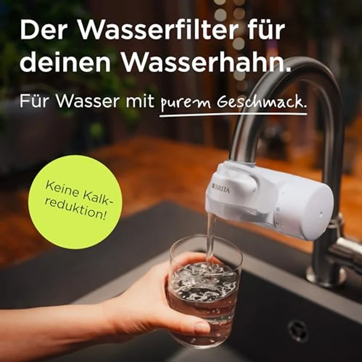 BRITA ON TAP V CU CE Wasserfiltersystem direkt am Wasserhahn angeschlossen, 4-stufige Filtration, White – Bild 3