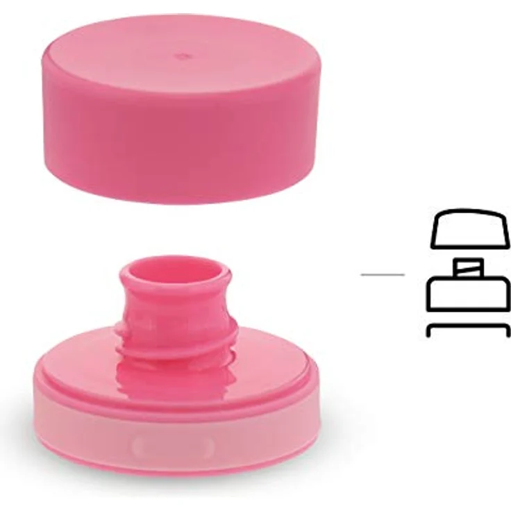 Aladdin Aveo Kinder Trinkflasche, Pink Kids Graphics, 0.43 L – Bild 5