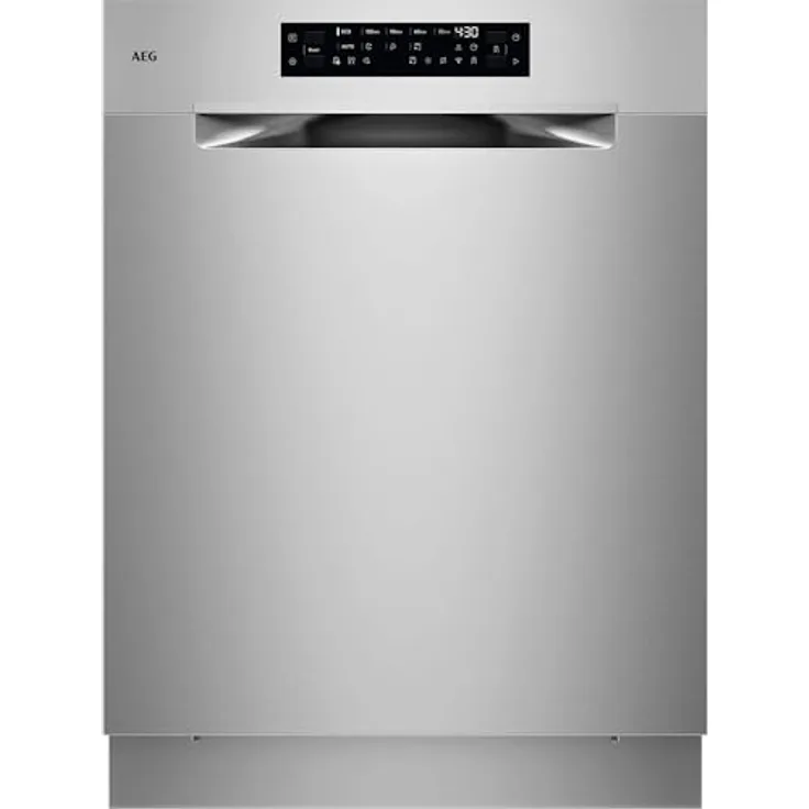 AEG GU7200A1SCM 7000 Geschirrspüler, unterbaufähig, 596 mm breit, 44 dB (A), AquaSave, EasyFlex Körbe, AirDry Trocknungssystem