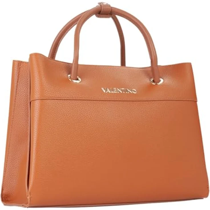 Valentino Alexia Handtasche, 35 cm, 100% Polyurethan, braun – Bild 3