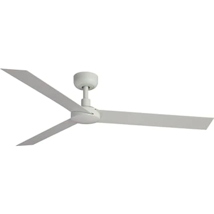 FARO BARCELONA Cruiser XL, Deckenventilator unbeleuchtet in Weiß mit 6 Geschwindigkeitsstufen und Umkehrfunktion, für Räume ab 28 m²