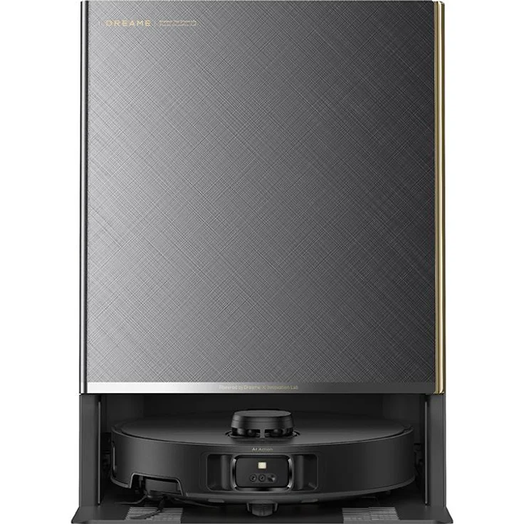 Dreame Matrix 10 Pro, Schwarzer Saug- und Wischroboter mit Selbstreinigungsstation und 3D-Kartierung