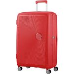 American Tourister Soundbox - Spinner L Erweiterbar Koffer, 77 cm, 110 L, Coral Red