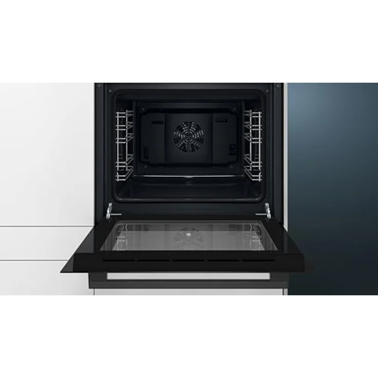 Siemens EQ110KAVB Einbau-Herd-Set 60 cm, Ofen HE013FBB1 iQ100 mit Schnellaufheizung und 3D Heißluft, Elektro-Kochfeld EA631GNA1E iQ300 mit Zweikreis-Kochzone 21 cm und zuschaltbarer Bräterzone – Bild 3