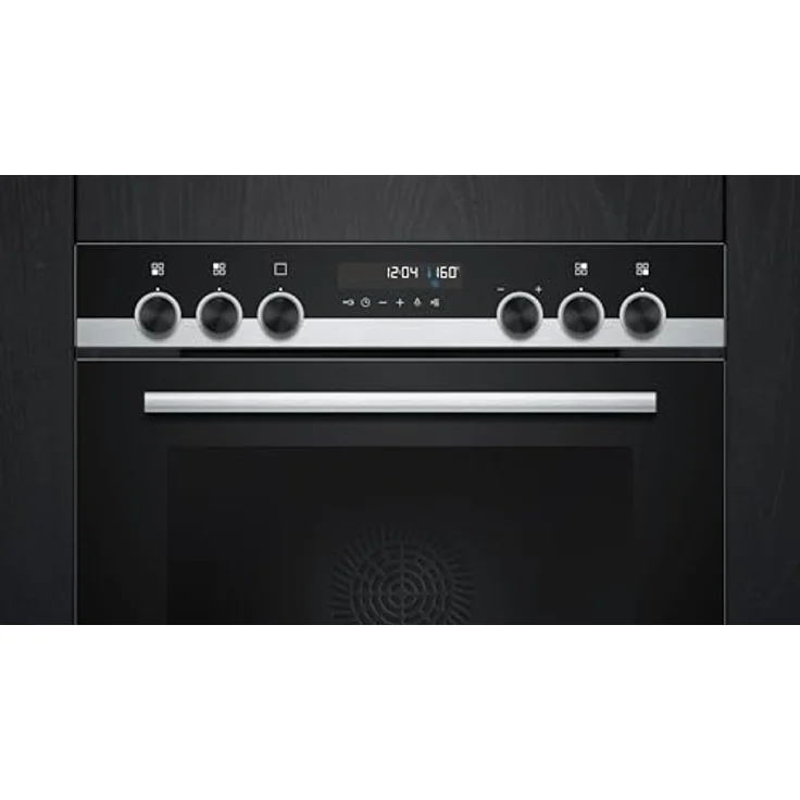 Siemens PQ521DB2ZM, iQ500 Einbau-Herd-Set mit HE578BBS4 Herd und EM645CQB6E Induktionskochfeld, 60 cm, Pyrolyse Selbstreinigung und Backautomatik, Edelstahlrahmen – Bild 4