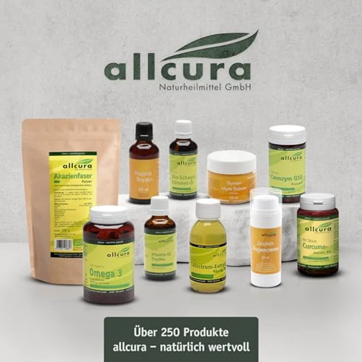 allcura Grüner Hafertee, 100 g mit getrocknetem, grünen Haferkraut – Bild 5