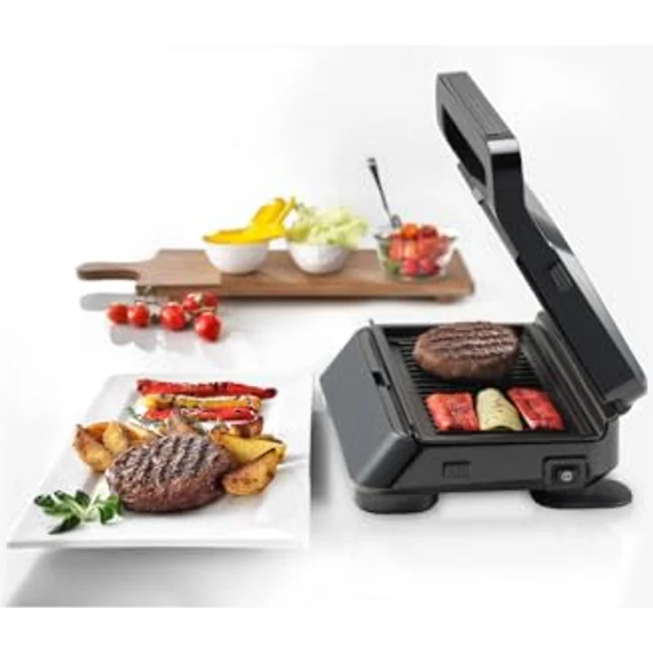 Braun SnackMaker 5 SM5001, Smörgåsgrill med Avtagbara Plattor, 800W, Svart – Bild 5