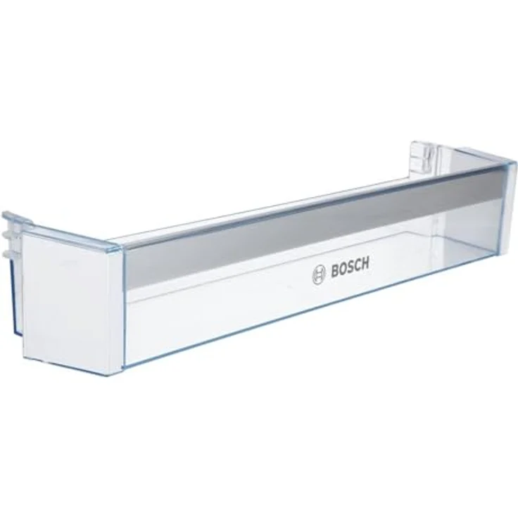 LUTH Premium Profi Parts Abstellfach für Kühlschranktüren, transparent, kompatibel mit Bosch 00707344, 572x99mm – Bild 1