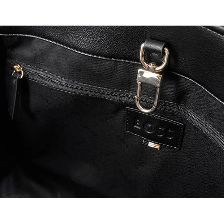 Boss Sandy Shopper Tasche, 36 cm, schwarz, aus 100% Polyurethan, ideal für den Einkauf – Bild 3