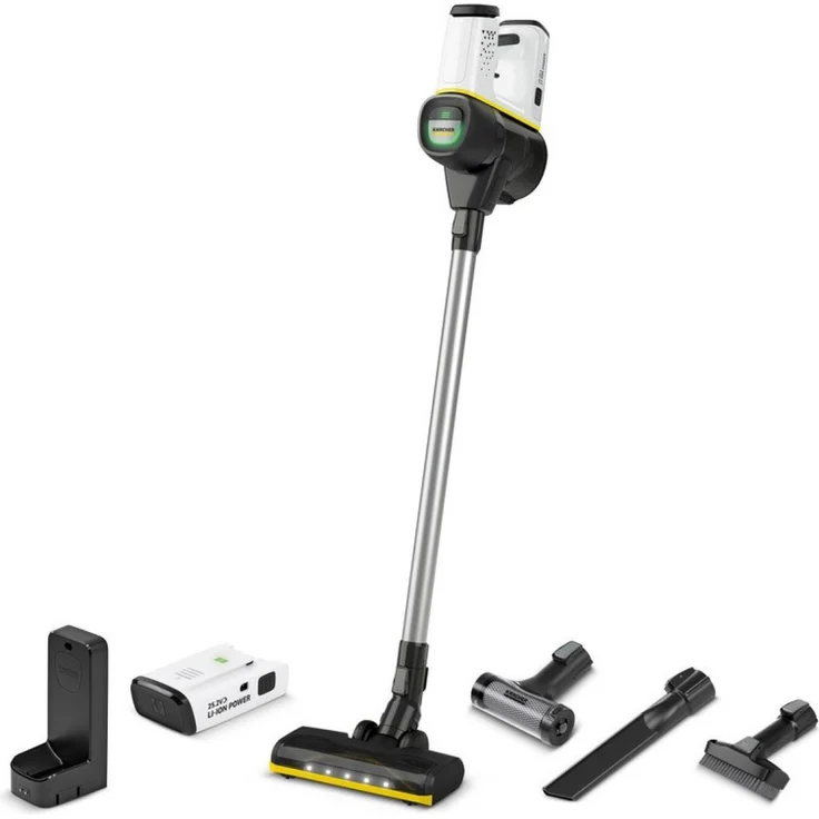 KÄRCHER Akku-Bodenstaubsauger VC 6 Cordless Premium ourFamily, Mehrfarbig, kabellos mit Premiumsaugkraft