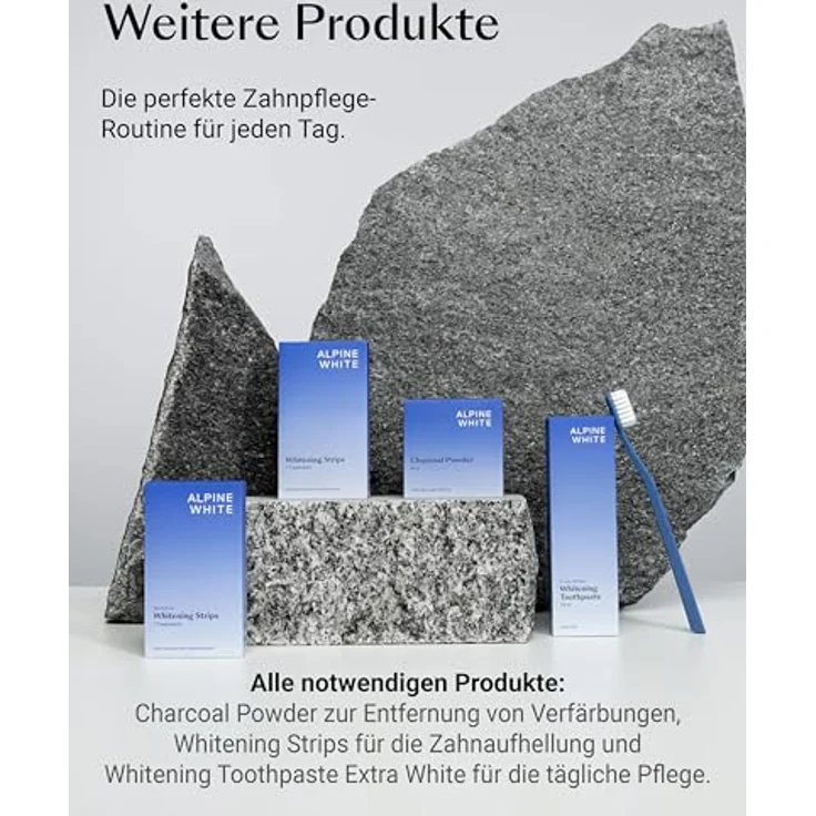 ALPINE WHITE Sonic Toothbrush - Elektrische Schallzahnbürste mit bis zu 40'000 Schwingungen pro Minute und 3 Intensitätsstufen – Bild 6
