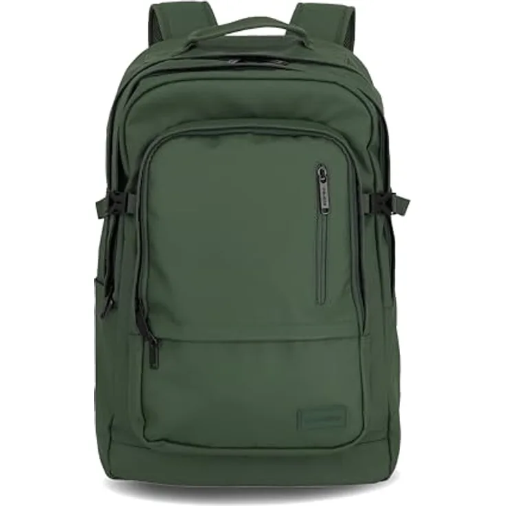 travelite Freizeitrucksack BASICS, Rucksack Plane mit 15,6 Zoll Laptopfach, wasserabweisend, Organizer-Funktion