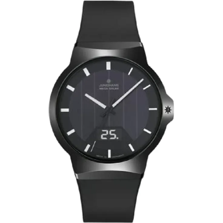 Junghans Herren Armbanduhr 018 1000.00 Force Mega Solar