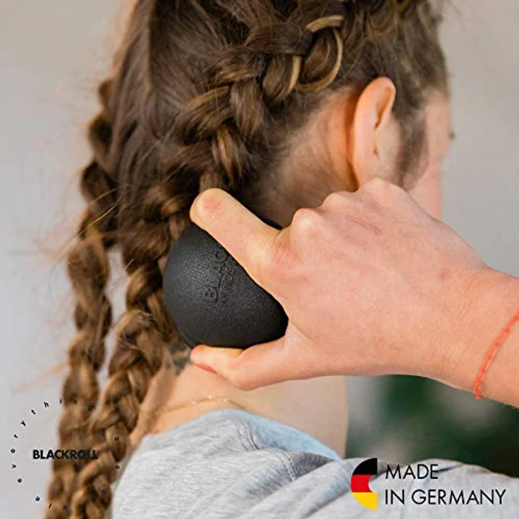 Blackroll Faszientool-Set Trigger, Massagegerät mit spitzem Aufsatz, schwarz – Bild 6