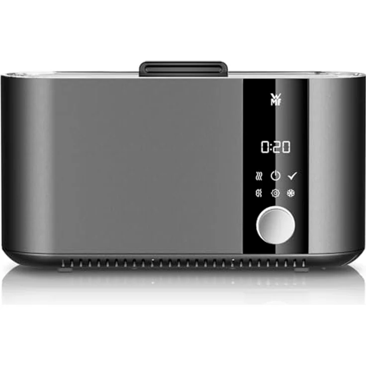 WMF Master Toaster Langschlitz, motorisiert, 2 Scheiben, XXL-Toast, automatische Brotzentrierung, 980 W, Edelstahl Matt, Touch Bedienfeld, Check-Up Funktion, LED-Lichtleiste – Bild 2
