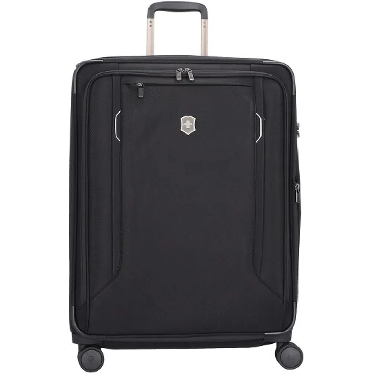 Victorinox Werks Traveler 6.0, 4-Rollen Trolley 71 cm, schwarz, 100% Nylon