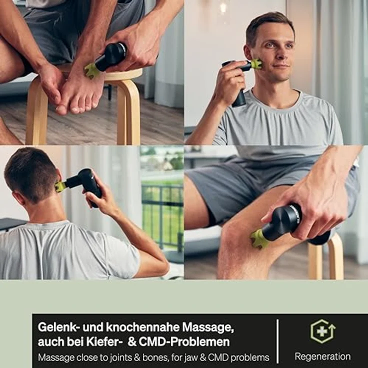 BLACKROLL® SOFT PEAKS, FASCIA GUN Aufsatz für sensitive Massage an Kopf, Kiefer und Gelenken, aus extraweichem Silikon – Bild 4