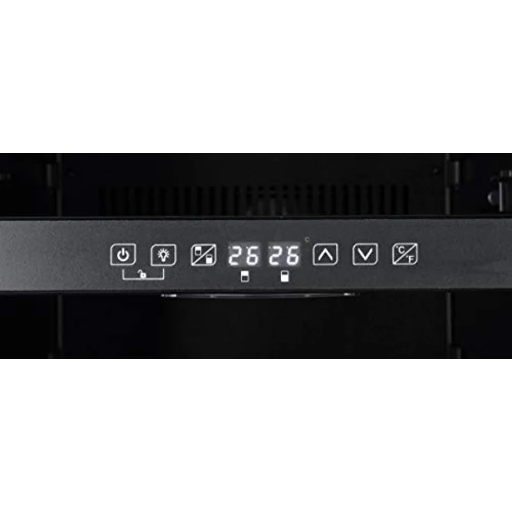 PKM WKS72-2 Weintemperierschrank 193 L | Für 72 Flaschen | Leise (42 dB) | Wechselbarer Türanschlag | Automatisches Abtauverfahren – Bild 3