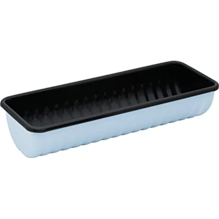Riess, 0637-028, Rehrückenform 30x10 cm, BACKEMAILLE BLAU, LBH 31.5x12.5x6.7 cm, Gew. 0.651kg, Volumen 1.75 L