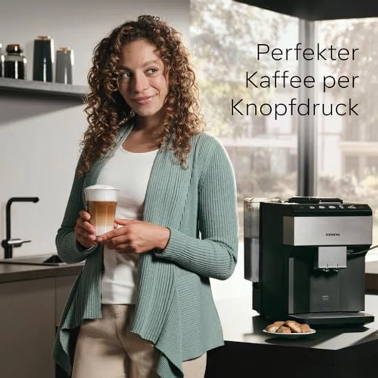 Siemens EQ500 classic connect, Kaffeevollautomat, Schwarz – Bild 9