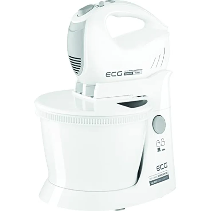 ECG RSM 4052 Handmixer mit Drehschüssel 400 W – Bild 2