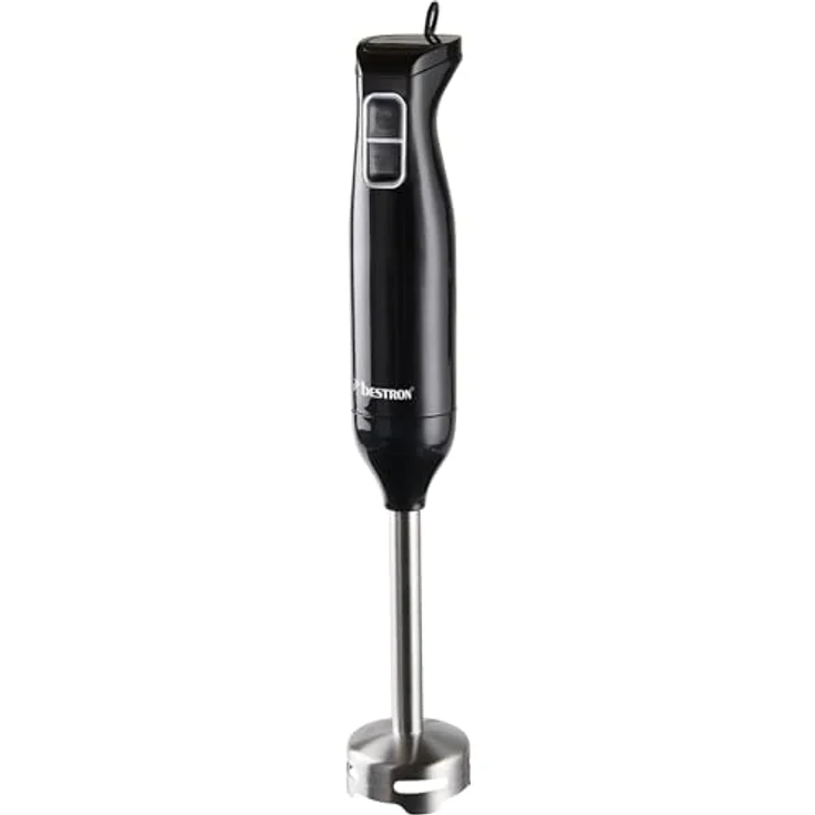 Bestron ASM250Z Stabmixer, 250W, 2 Geschwindigkeiten, Turbostufe, schwarz – Bild 2