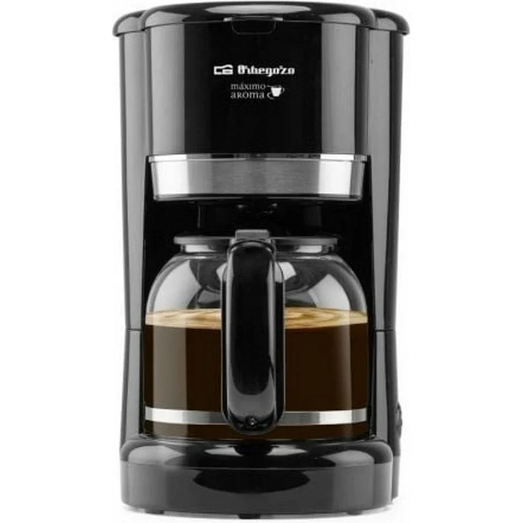 Orbegozo Filterkaffeemaschine CG 4027 N, Schwarz, 900 W, 1,5 L für 15 Tassen