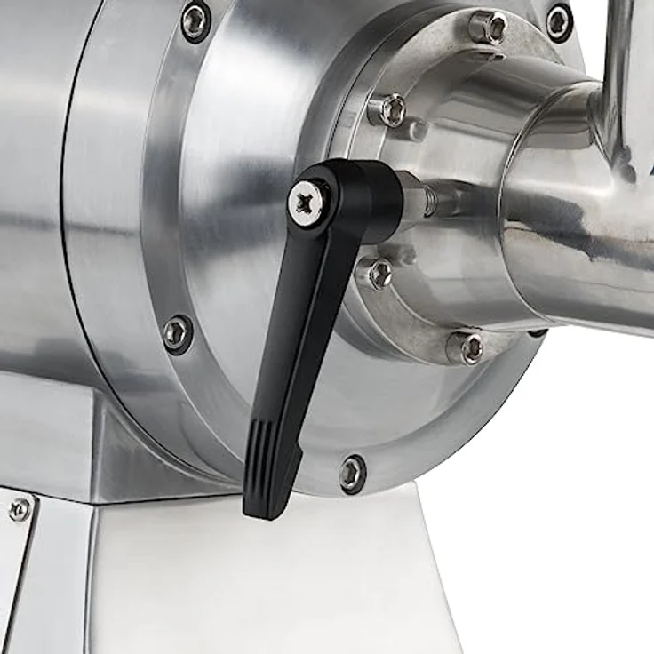 Mahlzeit Edelstahl Fleischwolf elektrisch | Silber | 650W - 150kg/h – Bild 5