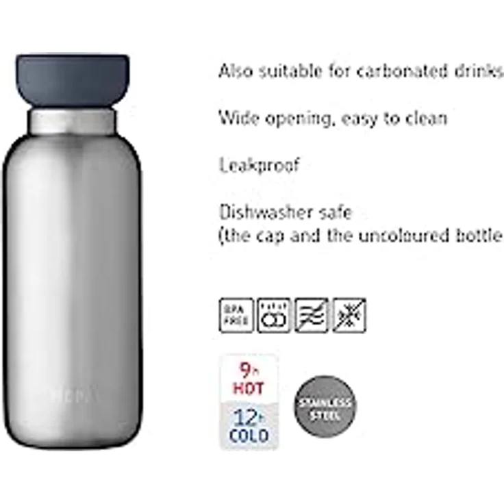 MEPAL thermoflasche ellipse 350 ml - nordic green – Bild 6