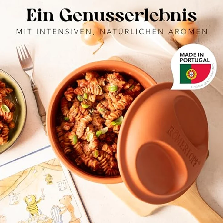 Römertopf Multibräter runder Dampfgar-Bräter Ø 22,5 cm – Bild 7