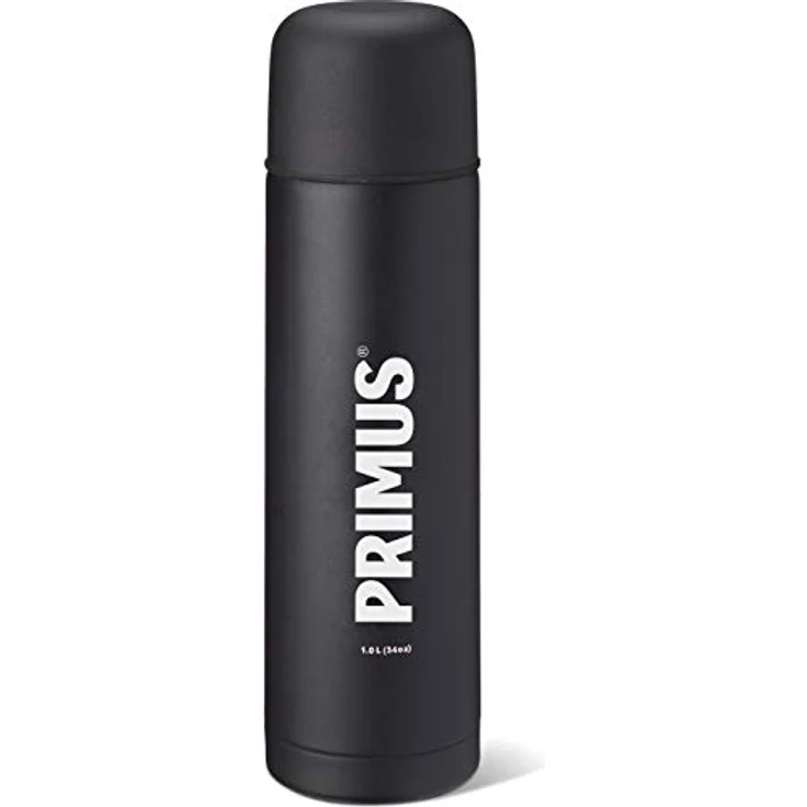 Primus P 741036 Vakuumflasche, 0,35 l, schwarzer kombinierter Deckel - Hochwertige Camping Trinkflasche – Bild 4