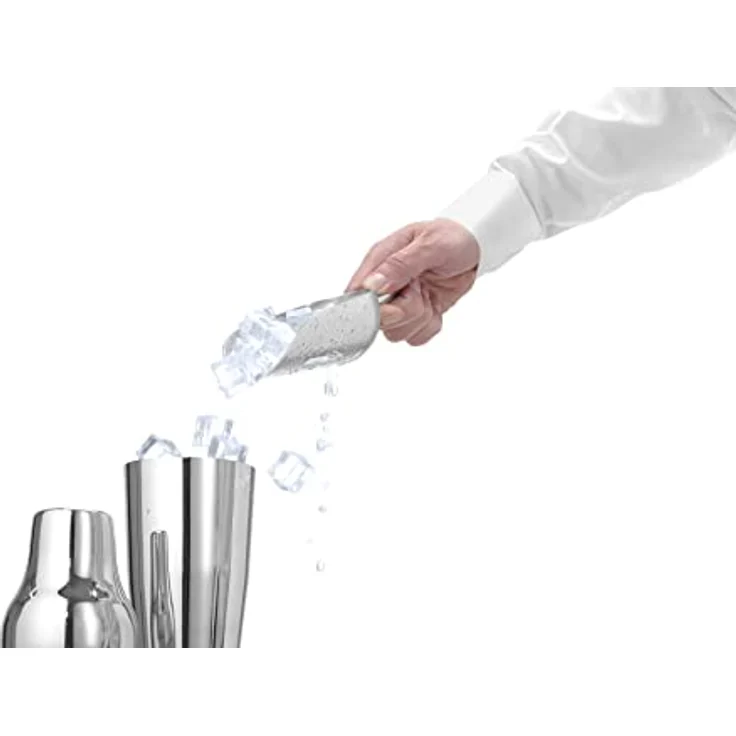 HENDI Eisschaufel, Aluminium, 0,35L, Abwiege-/Abfüll-/Futter-/Sackschaufel, 220x80mm – Bild 3