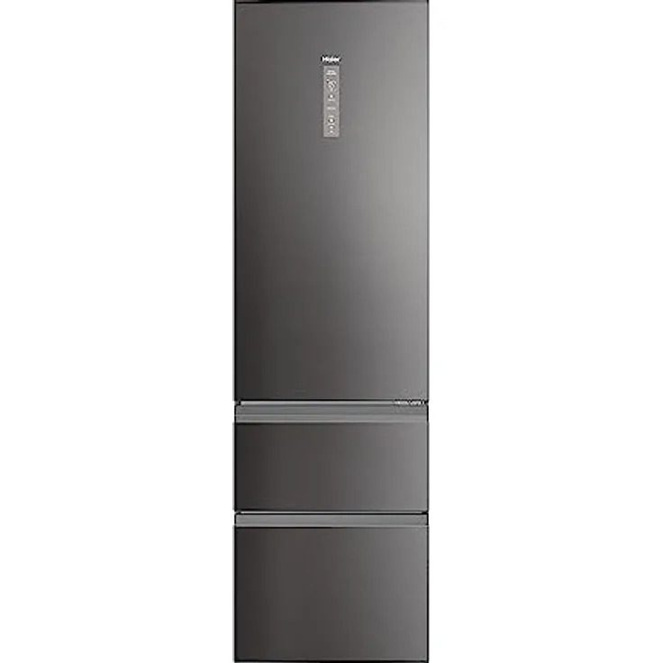 Haier HTW5620CNMP Kühl-Gefrierkombination/Total No Frost, freistehend, 125 l Gefriervolumen, 289 l Kühlvolumen