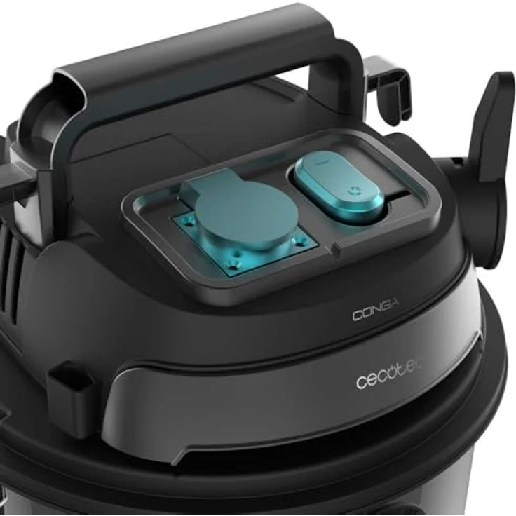 Cecotec Conga Rockstar Wet & Dry Steel Pro Tool, 30L Nass- und Trockensauger mit 1600W, Doppelfiltersystem und Zubehörkit – Bild 3