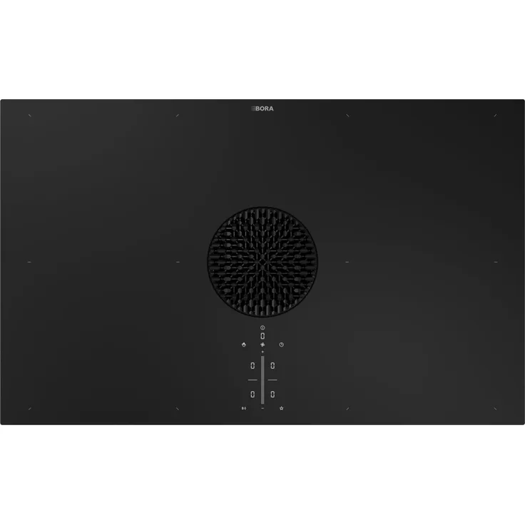 Bora X Pure Rough, Flächeninduktions-Kochfeld mit integriertem Dunstabzug, matte Glaskeramik, WLAN/Bluetooth, BORA Assist Funktionen