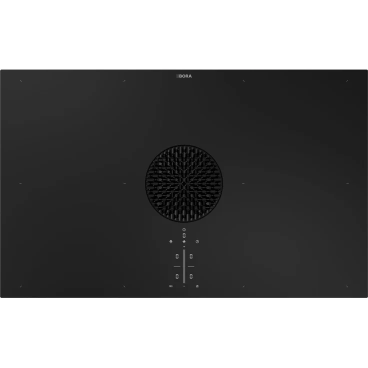 Bora X Pure Rough, Flächeninduktions-Kochfeld mit integriertem Dunstabzug, matte Glaskeramik, WLAN/Bluetooth, BORA Assist Funktionen