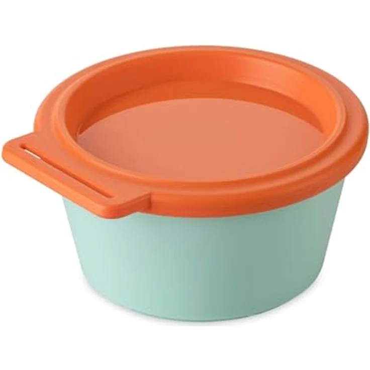 Koziol NORA BOX, Schüssel mit Deckel, 250 ml, wasserdicht und stapelbar, klar – Bild 1