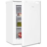 Exquisit Gefrierschrank GS81-050C, 85 Liter, 4-Sterne-Gefrieren, klein und kompakt, 2 Gefrierschubladen, 1 Gefrierfach, weiss